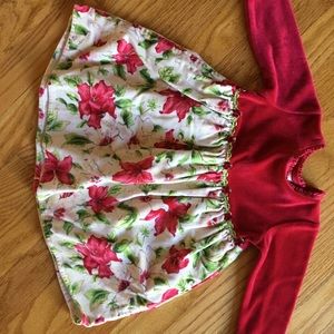 Baby Lulu Designer holiday dress girls 12 months